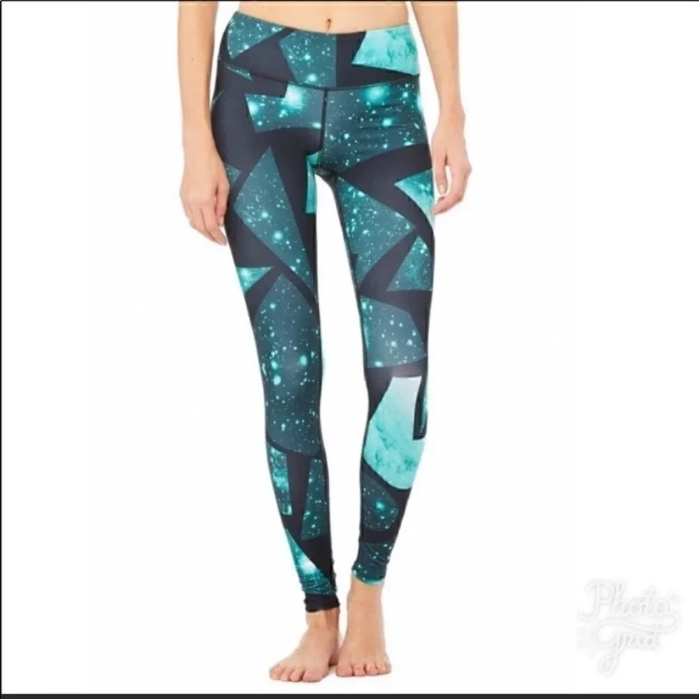 Euc Alo Yoga airbrush leggings sz xs